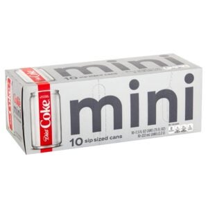 Mini Diet Coke Soda | Packaged