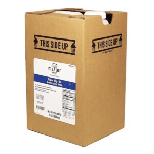 SHORTENING OIL CLR FRY 35# MSTR CHEF | Corrugated Box