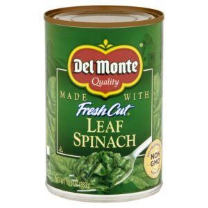 Del Monte Chopped Spinach 13.5oz | Packaged