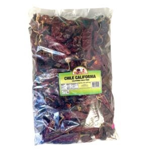 Dried California Chile Peppers | Packaged