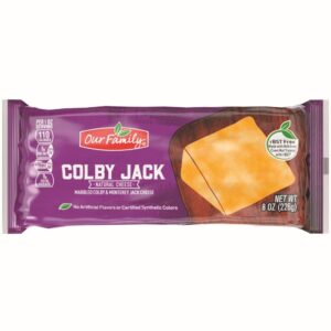 Colby Jack Cheese Block | Packaged