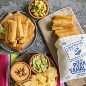 Texas Tamale Pork Tamales 18oz | Styled