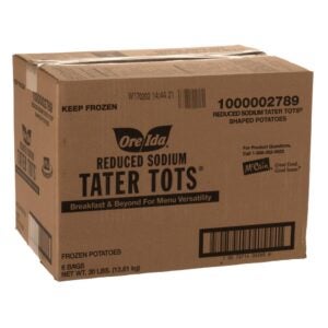 POTATO TATER TOTS R/SOD 6-5# OREI | Corrugated Box