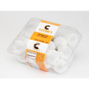 Powdered Cake Donut Holes | Packaged