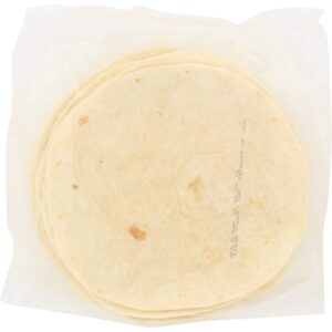 24-12 PRESSED FLOUR TORTILLA 6.25" | Packaged