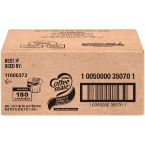 Coffee mate French Vanilla Liquid Coffee Creamers | Corrugated Box