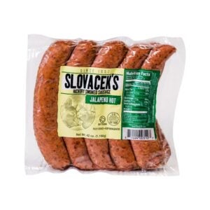 Beef/Pork Jalapeno Smoked Sausage Links | Packaged