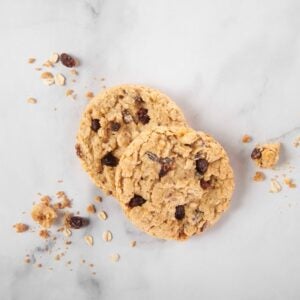 Oatmeal Raisin Cookie Dough | Styled