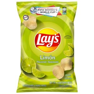 XL Sabritas Lay’s Limon Chips 7.75oz | Packaged