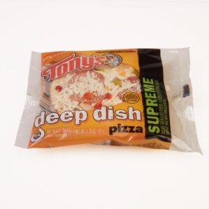 Individually Wrapped Supreme Pizzas | Packaged