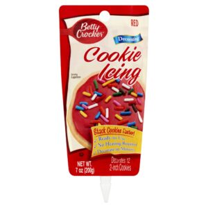 Red Cookie Icing | Packaged