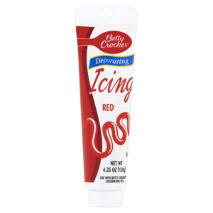 Red Tubed Icing | Packaged