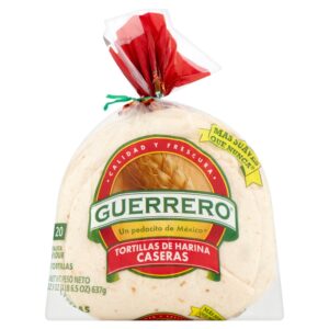 TORTILLA FLOUR FAJITA 20CT GUERRERO | Packaged