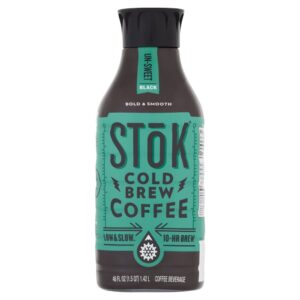 Black Unsweetened Cold Brewed Coffee | Packaged