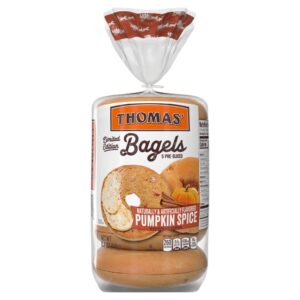 BAGEL PUMPKIN 5CT THOMAS | Packaged
