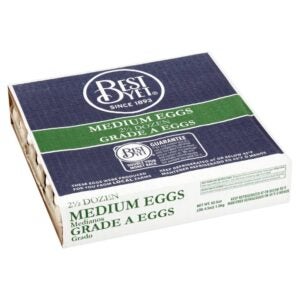 Medium Grade AA Eggs | Packaged