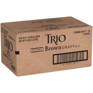 MIX GRAVY BRN LO SOD 8-16Z TRIO | Corrugated Box