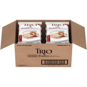 MIX GRAVY POULTRY LO SOD 8-22.6Z TRIO | Packaged