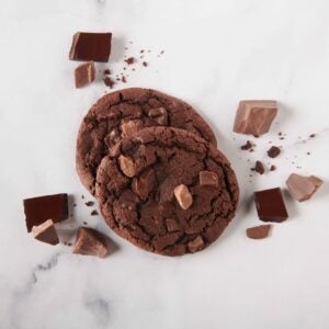 Double Chocolate Cookies | Styled