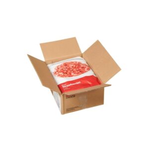 Diced Frozen Strawberries | Packaged