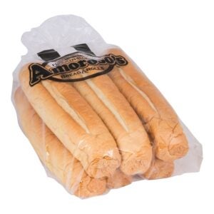 Unsliced Hoagie Rolls | Packaged