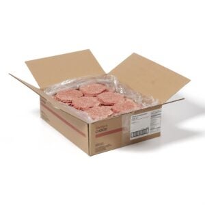 Ground Beef Patties, Chuck/Brisket | Packaged