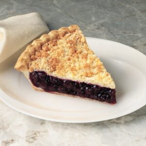 Blueberry Krunch Pies | Styled