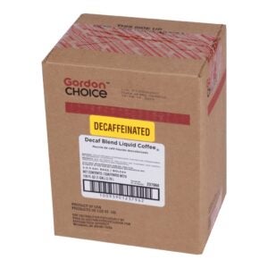 Liquid Roast Decaf Coffee | Corrugated Box