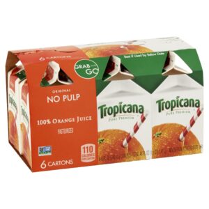 Tropicana Pure Premium No Pulp Orange Ju | Packaged