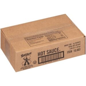 Hot Sauce Packets | Corrugated Box