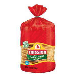 Mission Yellow Tostada Casera | Packaged