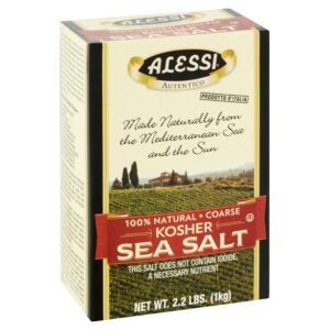 Alessi Kosher Sea Salt 2.2lb | Packaged