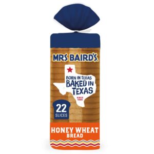 Mrs. Baird’s Honey Wheat Bread 20oz | Packaged