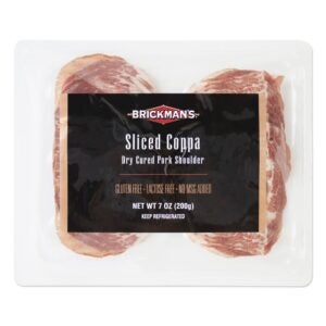 Sliced Coppa Salami | Packaged
