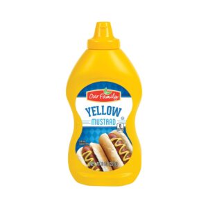 Our Family Yellow Mustard 8oz | Packaged