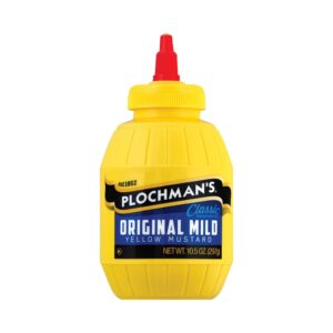 Plochmans Squeeze Mustard 10.5oz | Packaged