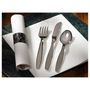 CUTLERY KIT METALIC READY ROLL | Styled