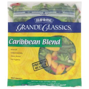 Caribbean Vegetable Blend | Packaged