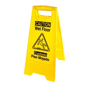 SIGN WET FLOOR YEL 1CT IMPACT | Raw Item