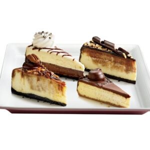 Assorted 16 Cut Cheesecakes | Styled