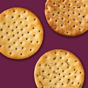 Toasted Artisan Three Flavor Variety Crackers | Styled