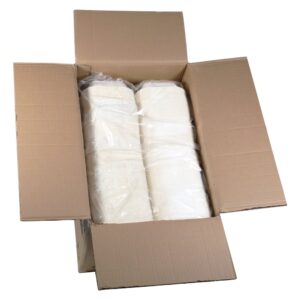 CONT MOLD FBR 6X6 WHT HNDG 500CT | Packaged