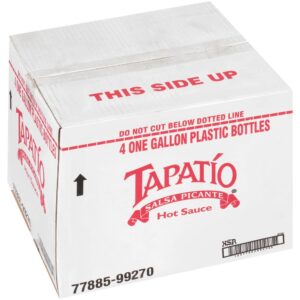 SAUCE HOT PICANTE 4-1GAL TAPATIO | Corrugated Box