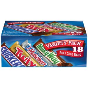 Variety Full Size Candy Bars | Styled