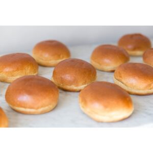 French Brioche Hamburger Buns | Styled