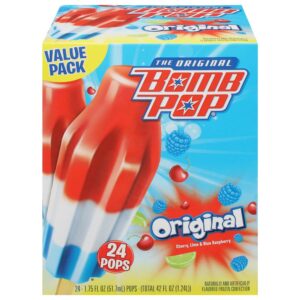 Bomb Pop Popsicles | Packaged