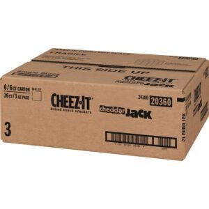 Grab n’ Go Cheddar Jack Cheez-It’s | Corrugated Box