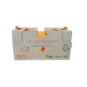 PEPPERS BELL ORANGE 1-11# | Corrugated Box