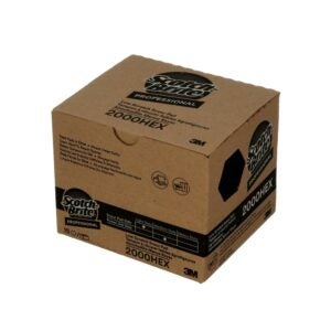 PAD SCOUR LOW SCRTCH 15CT 3M | Corrugated Box