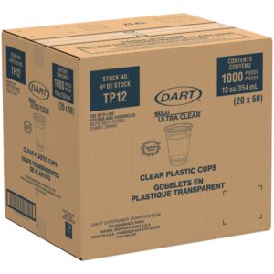 CUP PLAS 12Z CLR 20-50CT SOLO | Corrugated Box